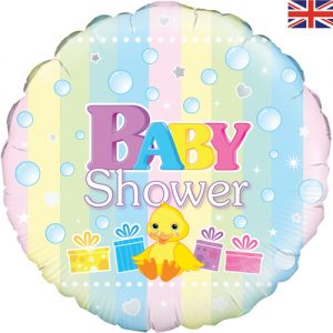 18 Inch Baby Shower foil balloon with duck
