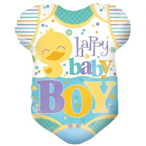 18 inch Baby Boy Clothes Shape Foil Balloon