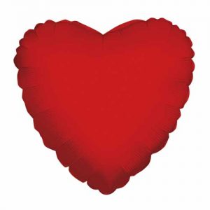 18 Inch Red Heart Foil Balloons