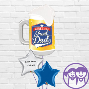 Here's To A Great Dad Balloon Arrangement